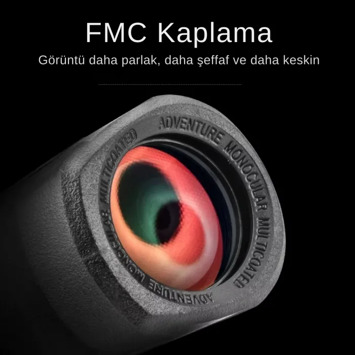 Gudli 8x25 Mini Monoküler Dürbün BK7 Prizma, HD Görüntü, Su Geçirmez