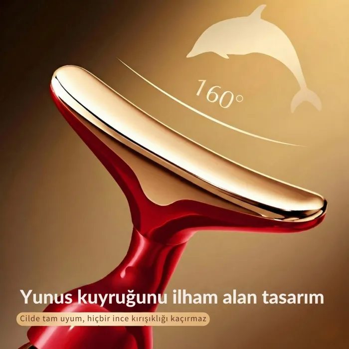 Gudli 3’ü 1 Arada Akıllı Yüz, Boyun ve Göz Masaj Aleti