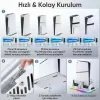 Gudli PS5 Soğutmalı Dikey Stand RGB Işıklı Dual Controller Şarj İstasyonu