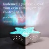 Gudli Deniz Yıldızı Okyanus Dalgası Projektör Gece Lambası 7 Renk 2000mAh Şarjlı Pil Ambiyans Işığı