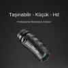 Gudli 8x25 Mini Monoküler Dürbün BK7 Prizma, HD Görüntü, Su Geçirmez
