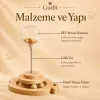 Gudli Kedi Oyuncağı Çift Katmanlı Döner Tabla Zeka Geliştirici Ödüllü Mama Oyunu