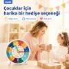 Gudli Çocuklar İçin Sessiz Analog Çalar Saat Zaman Öğretici