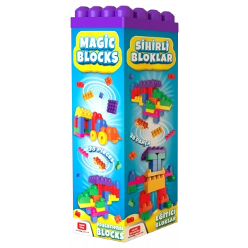 YENİ Magic Blocks 38 parça Büyük Bloklu