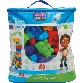 YENİ Magic Blocks 114 parça Büyük Bloklu