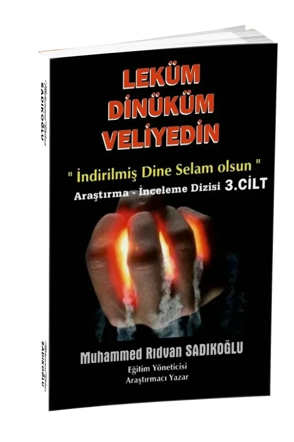 LEKÜM DİNÜKÜM VELİYEDİN 3. Cilt dijital kapak