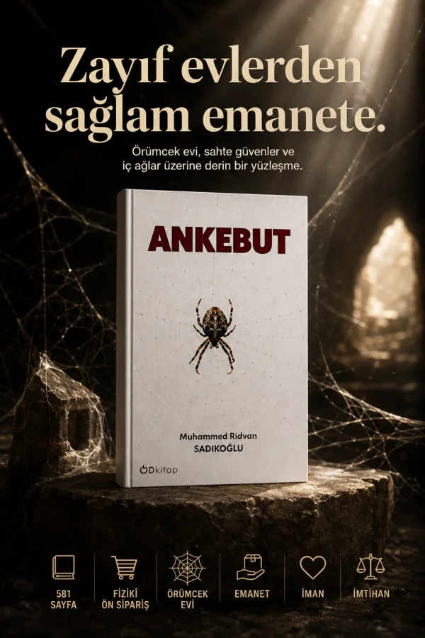 Ankebut — Fizikî Kitap Ön Sipariş