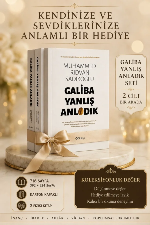 GALİBA YANLIŞ ANLADIK SETİ (2 CİLT BİR ARADA)