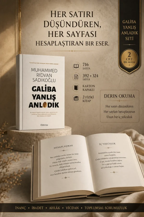 GALİBA YANLIŞ ANLADIK SETİ (2 CİLT BİR ARADA)