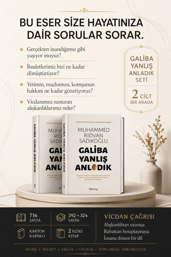 GALİBA YANLIŞ ANLADIK SETİ (2 CİLT BİR ARADA)