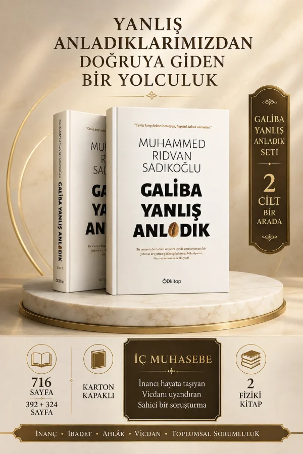 GALİBA YANLIŞ ANLADIK SETİ (2 CİLT BİR ARADA)