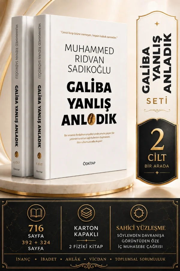 GALİBA YANLIŞ ANLADIK SETİ (2 CİLT BİR ARADA)