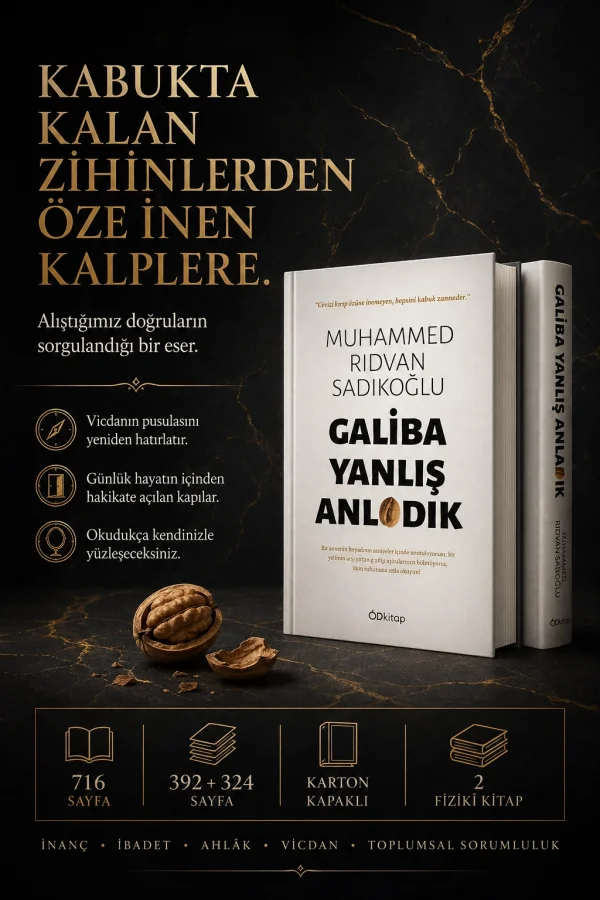 GALİBA YANLIŞ ANLADIK SETİ (2 CİLT BİR ARADA)