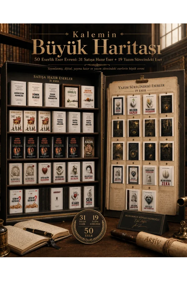 Kalemin Büyük Haritası – 50 Eserlik Eser Evreni