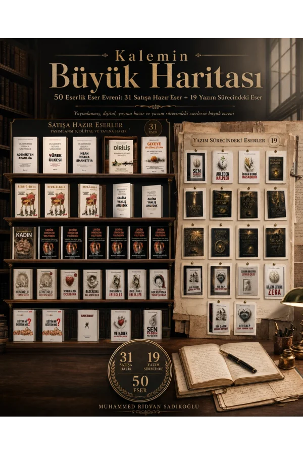 Kalemin Büyük Haritası – 50 Eserlik Eser Evreni