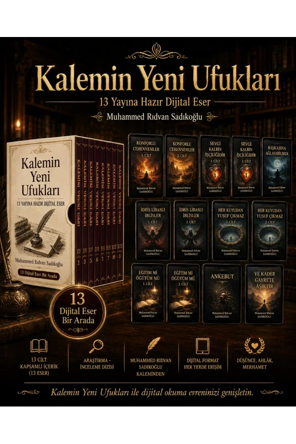 Kalemin Yeni Ufukları – 13 Yayına Hazır Dijital Eser Seti