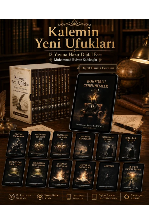 Kalemin Yeni Ufukları – 13 Yayına Hazır Dijital Eser Seti