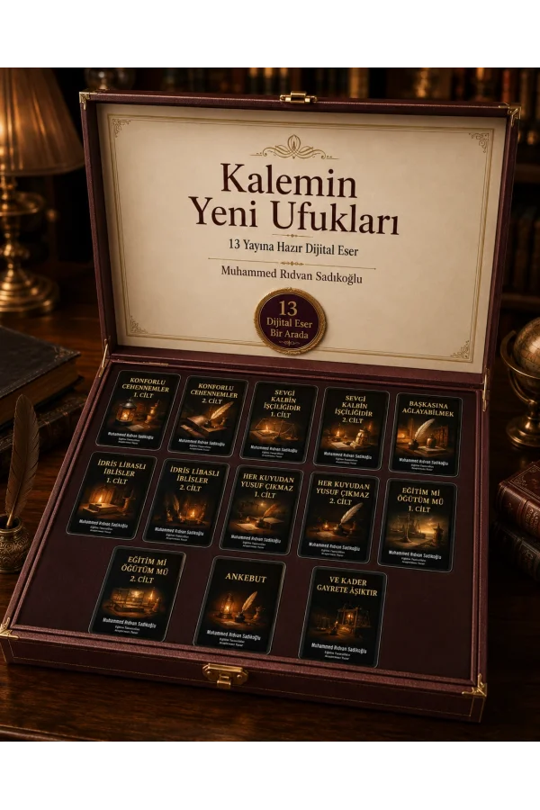 Kalemin Yeni Ufukları – 13 Yayına Hazır Dijital Eser Seti