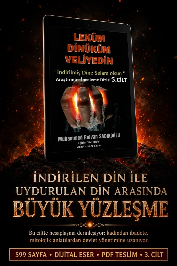 LEKÜM DİNİKÜM VELİYEDİN 3. Cilt (Dijital)