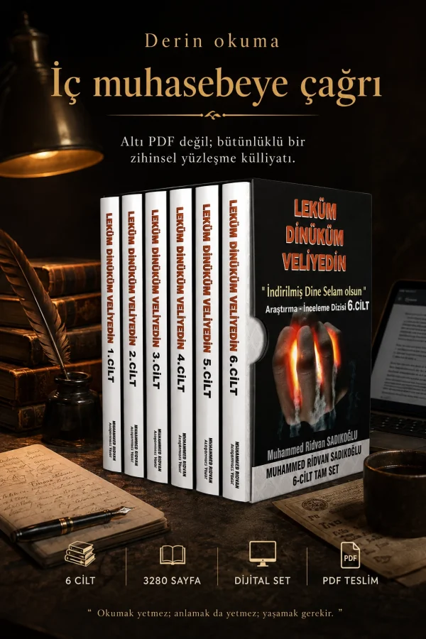 LEKÜM DİNİKÜM VELİYEDİN SETİ ( 6 CİLT BİR ARADA- DİJİTAL)