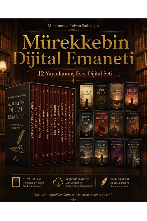 Mürekkebin Dijital Emaneti – 12 Yayınlanmış Eser Dijital Seti