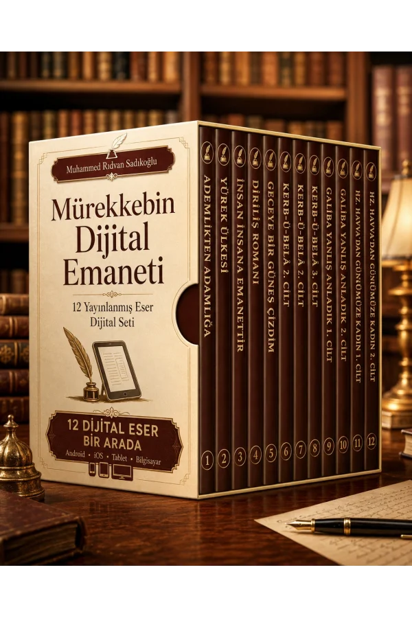 Mürekkebin Dijital Emaneti – 12 Yayınlanmış Eser Dijital Seti