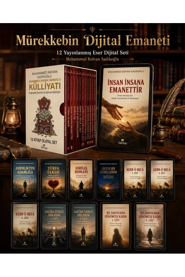 Mürekkebin Dijital Emaneti – 12 Yayınlanmış Eser Dijital Seti