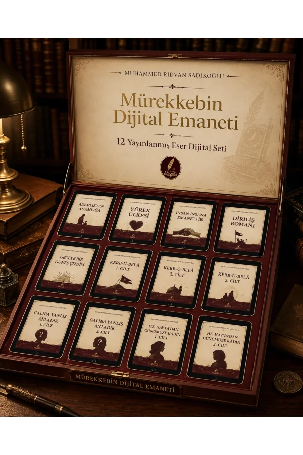 Mürekkebin Dijital Emaneti – 12 Yayınlanmış Eser Dijital Seti