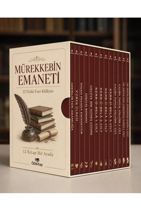Mürekkebin Emaneti – 12 Fizikî Eser Külliyatı