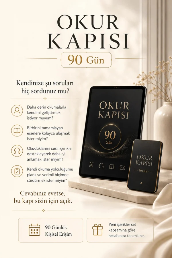 Okur Kapısı Eser Merkezi — 90 Gün