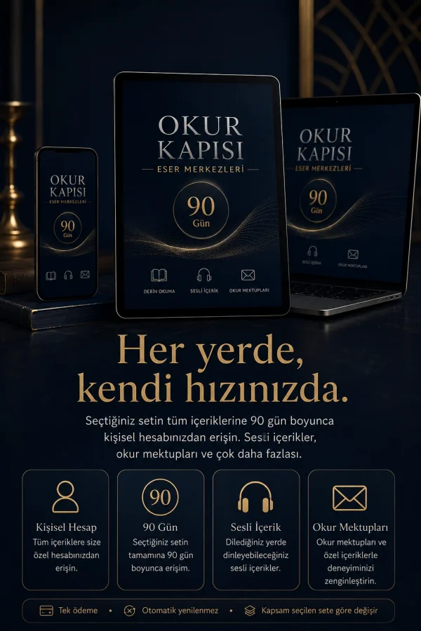 Okur Kapısı Eser Merkezi — 90 Gün