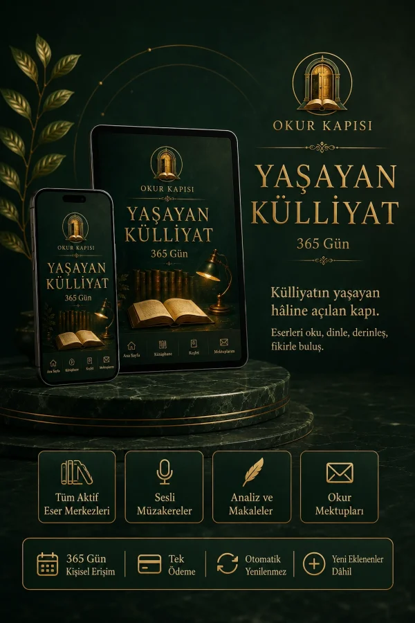 Okur Kapısı Yaşayan Külliyat — 365 Gün
