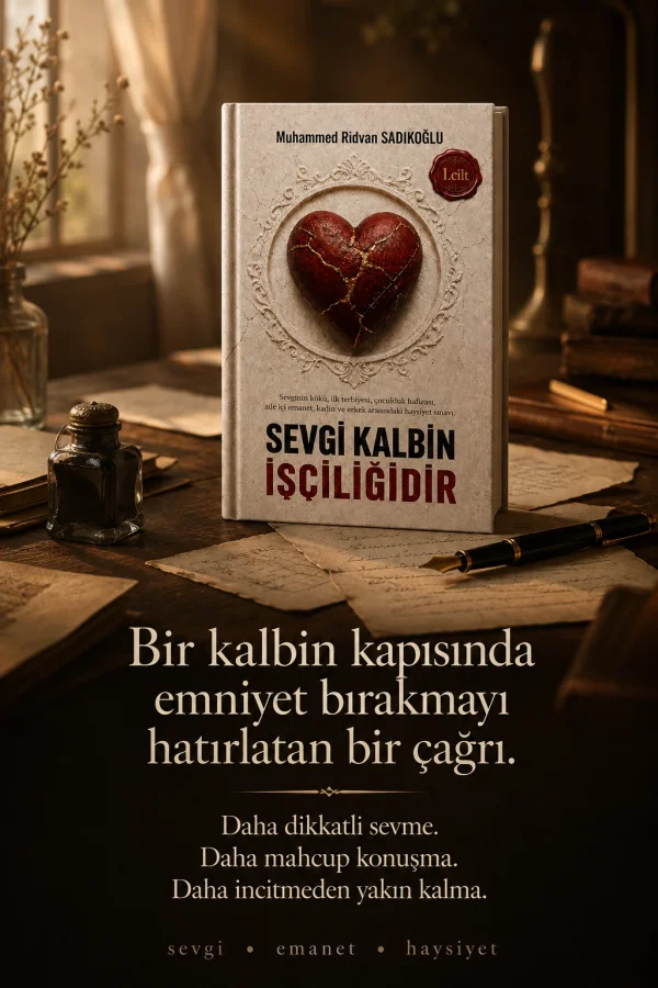 Sevgi Kalbin İşçiliğidir 1.CİLT - Fizikî Kitap Ön Sipariş