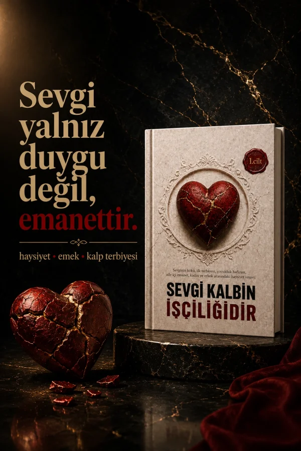 Sevgi Kalbin İşçiliğidir 1.CİLT - Fizikî Kitap Ön Sipariş