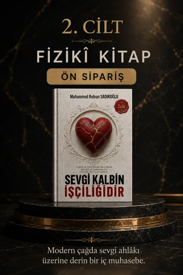 Sevgi Kalbin İşçiliğidir 2.CİLT - Fizikî Kitap Ön Sipariş