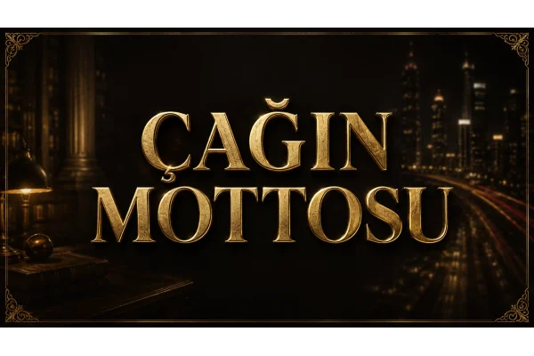ÇAĞIN MOTTOSU