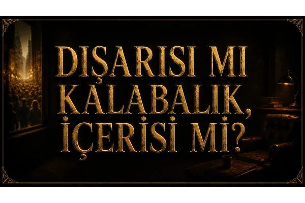 DIŞARISI MI KALABALIK, İÇERİSİ Mİ?