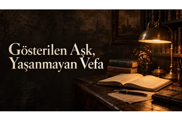 Gösterilen Aşk, Yaşanmayan Vefa