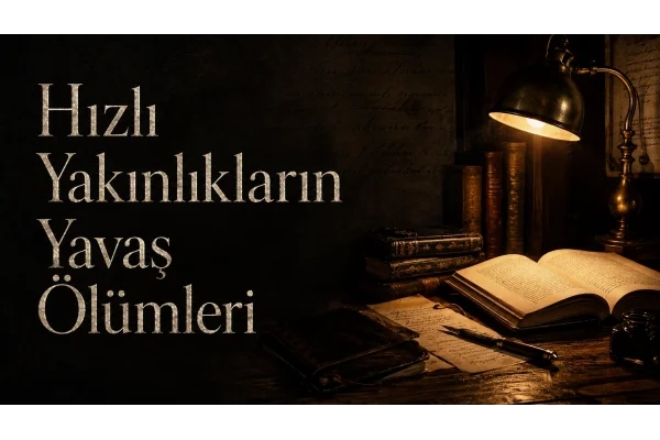 Hızlı Yakınlıkların yavaş Ölümleri