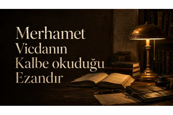 Merhamet, Vicdanın Kalbe Okuduğu Ezandır