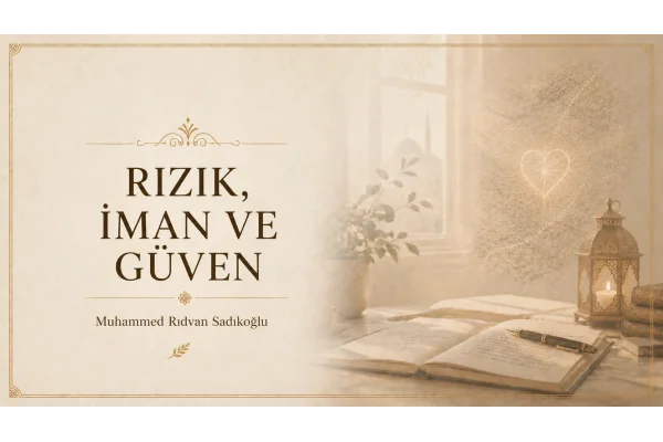 RIZIK,İMAN VE GÜVEN