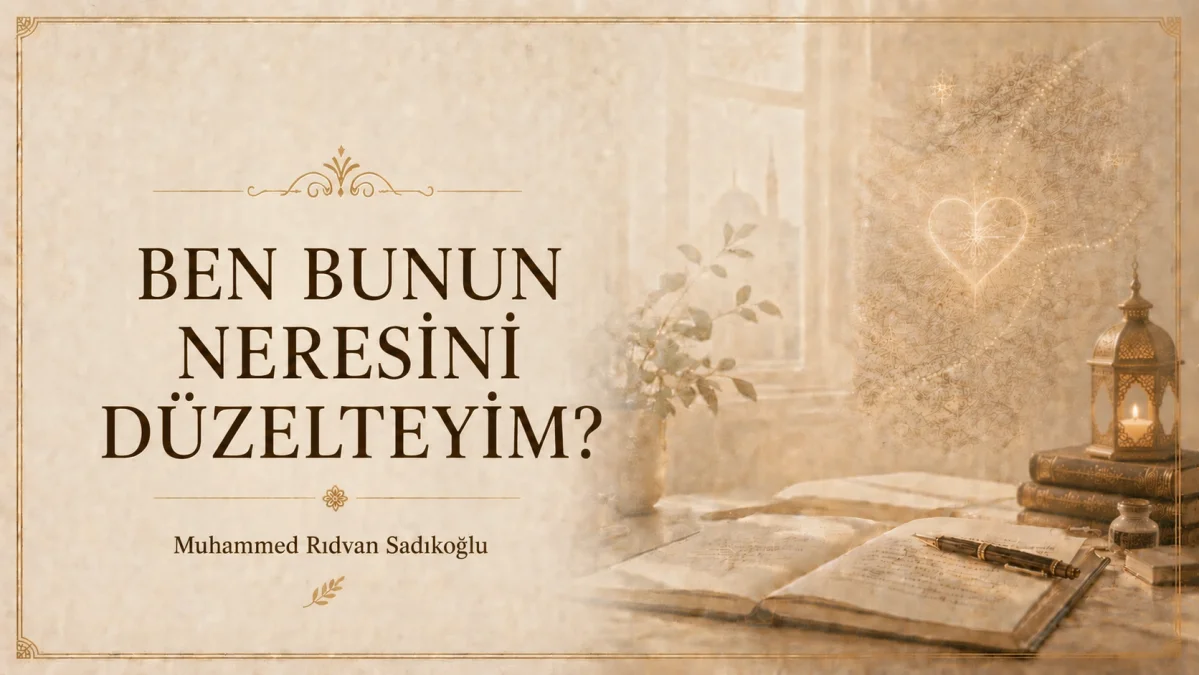 BEN BUNUN NERESİNİ DÜZELTEYİM?