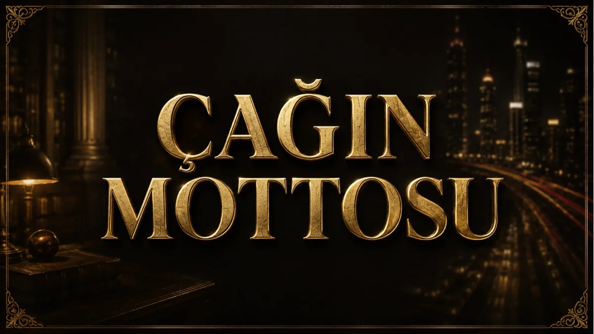 ÇAĞIN MOTTOSU