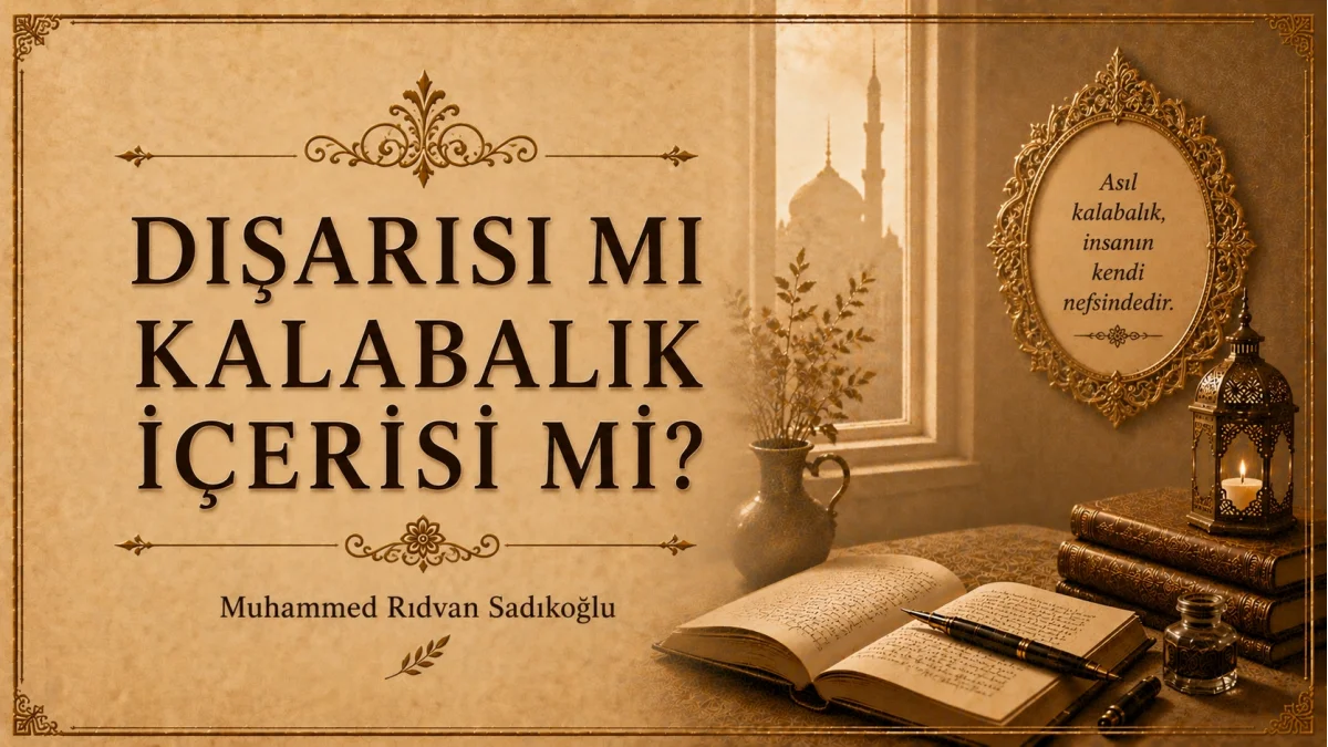 DIŞARISI MI KALABALIK, İÇERİSİ Mİ?