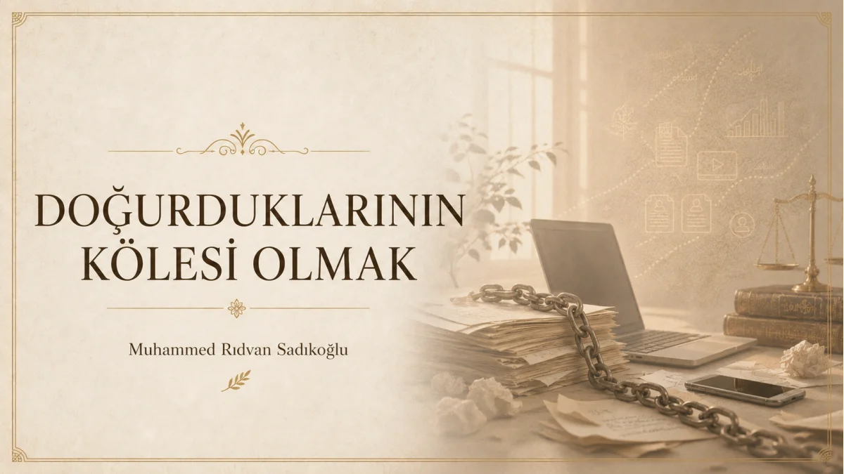 DOĞURDUKLARININ KÖLESİ OLMAK