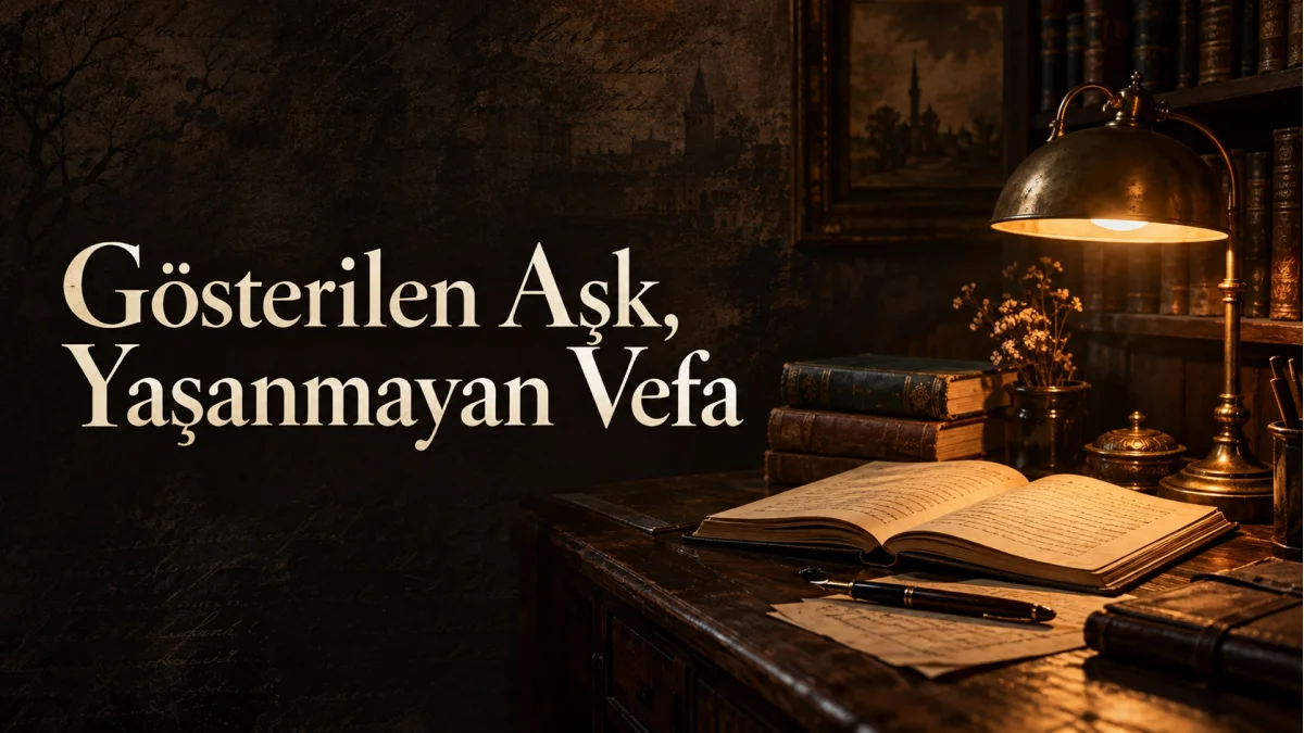Gösterilen Aşk, Yaşanmayan Vefa
