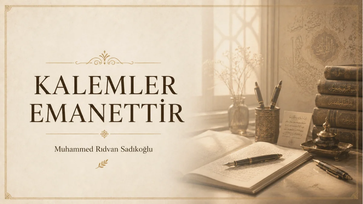 KALEM EMANETTİR