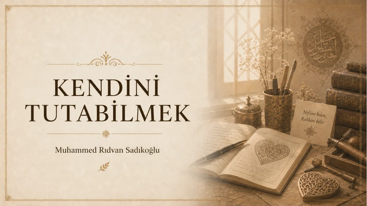 KENDİNİ TUTABİLMEK