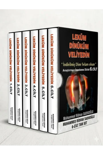 LEKÜM DİNİKÜM VELİYEDİN SETİ ( 6 CİLT BİR ARADA)