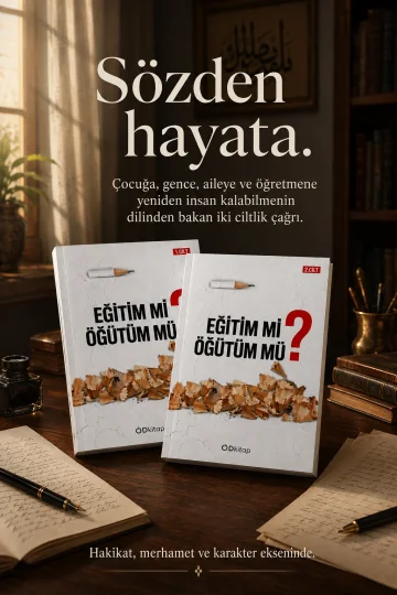 EĞİTİM Mİ ÖĞÜTÜM MÜ SETİ - Fizikî Kitap Ön Sipariş